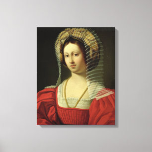 Toile Reine de Giovanna I de Naples, 1842