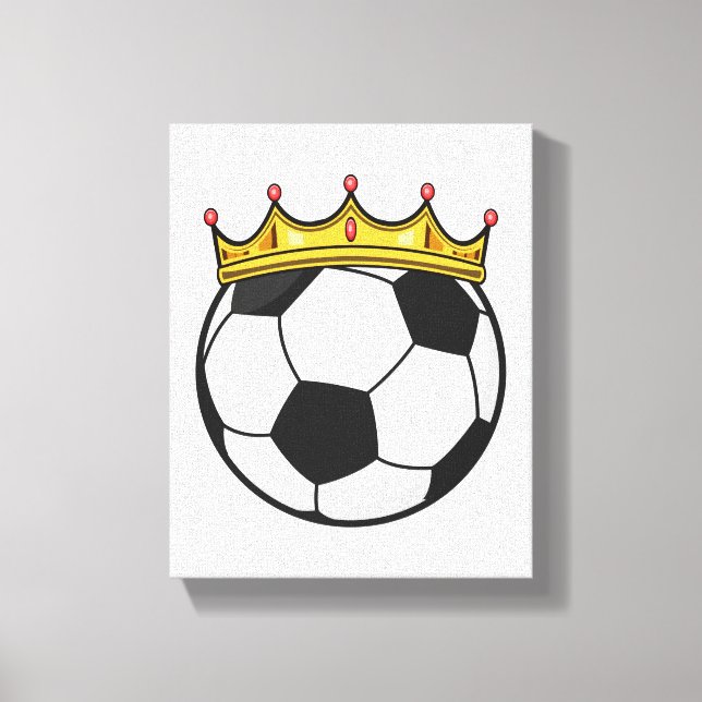 Toile Reine de la couronne de football (Recto)