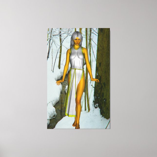 Toile Reine des Neiges (Recto)