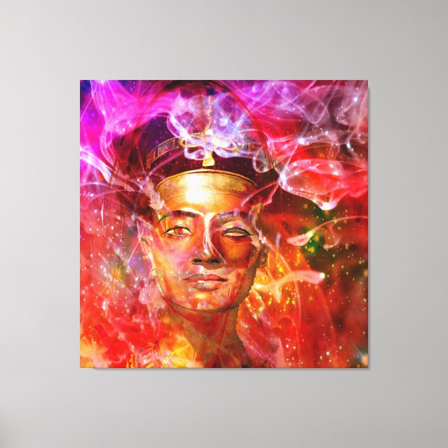 Toile reine égyptienne Nefertiti (Recto)