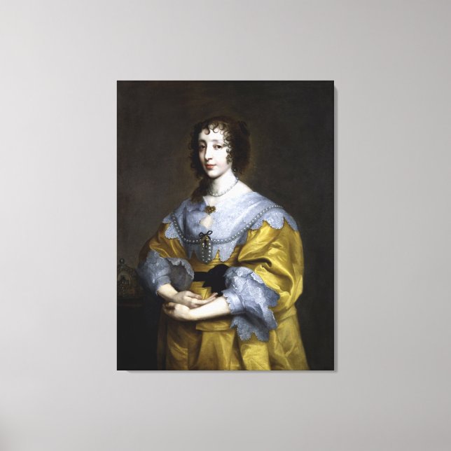 Toile Reine Henrietta Maria (Recto)