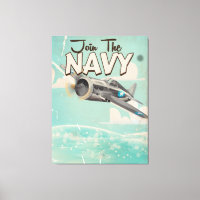 Rejoignez le Poster vintage de la Marine