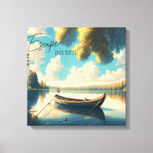 Toile Relax   Thème Camping   ART NUMÉRIQUE