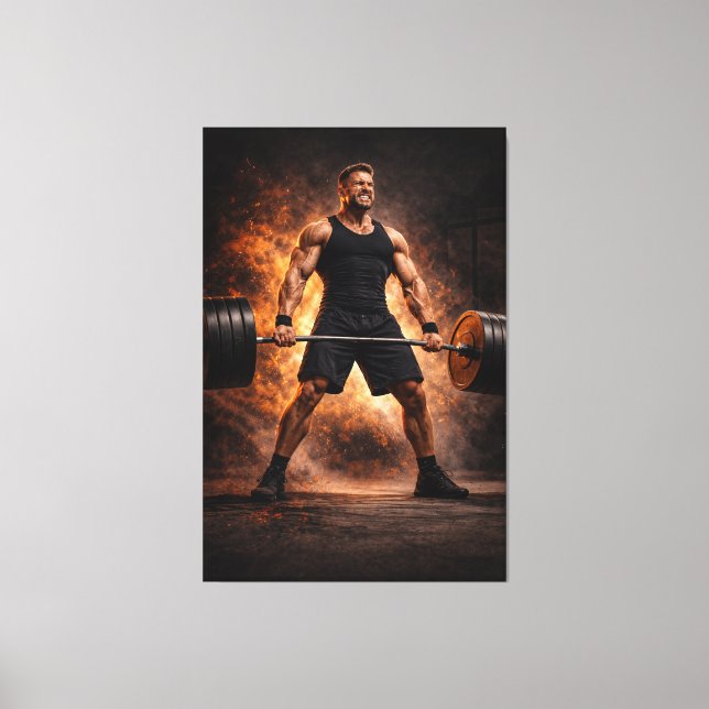 Toile Relentless Strength – Heavy Deadlift Power (Recto)