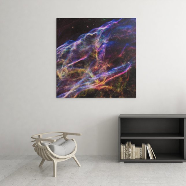 Toile Rémanent de supernova Veil Nebula carré (Créateur téléchargé)
