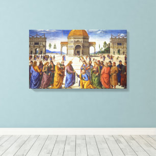 Toile Remise des Clés Pietro Perugino