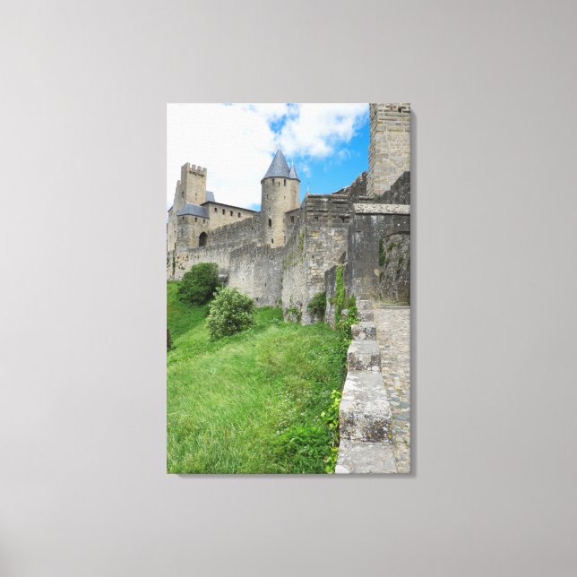 Toile Remparts de Carcassonne (Recto)