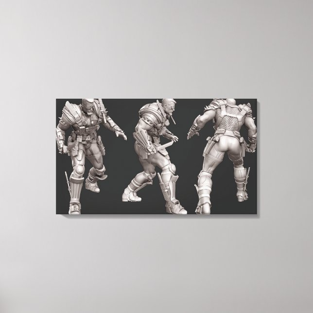 Toile Remplacement d'un trait de mort (Recto)