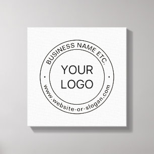 Toile Remplacement et modification faciles du logo bla