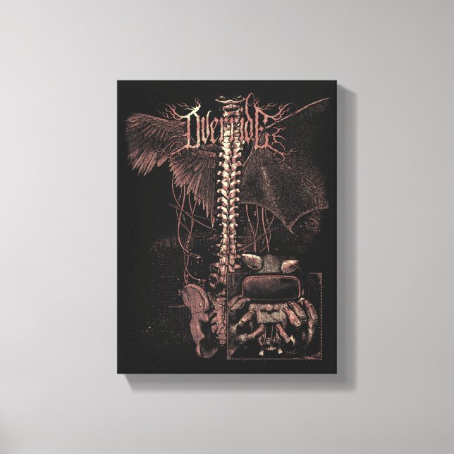 Toile Remplacer - Techno-Goth Streetwear Design (Recto)
