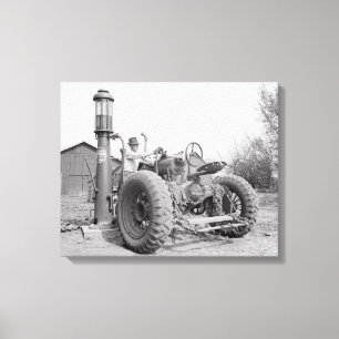 Toile Remplissage du tracteur, 1940