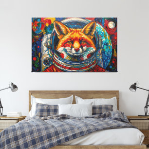 TOILE RENARD DANS L'ESPACE