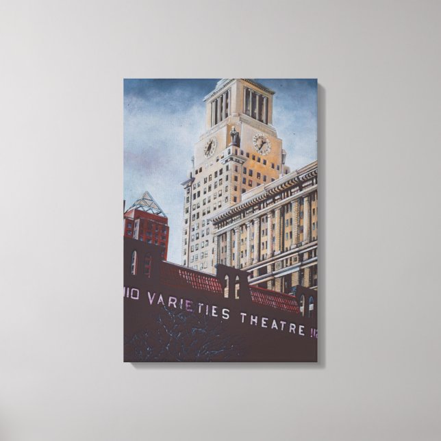 Toile Rencontre de Con Edison avec St Mark (Recto)