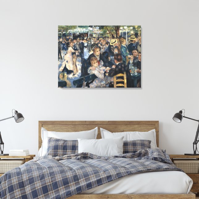 Toile Renoir Moulin Danse Galette Party (Insitu(Chambre))