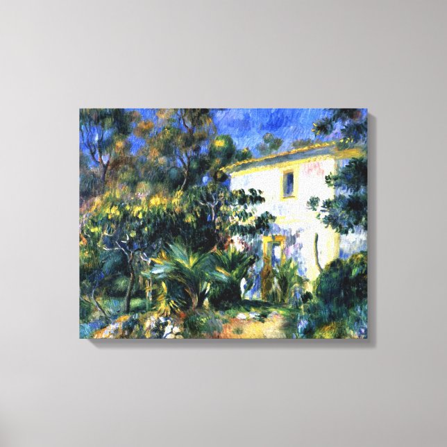 Toile Renoir - Paysage algérien (Recto)
