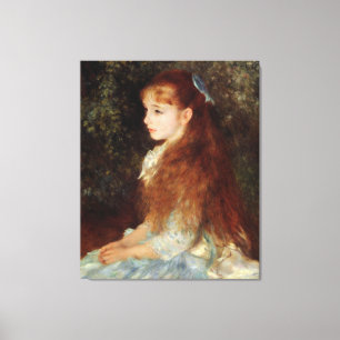 Toile Renoir Portrait d'Irene Cahen d'Anvers