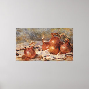 Toile Renoir's Still Life with Onions (1881)