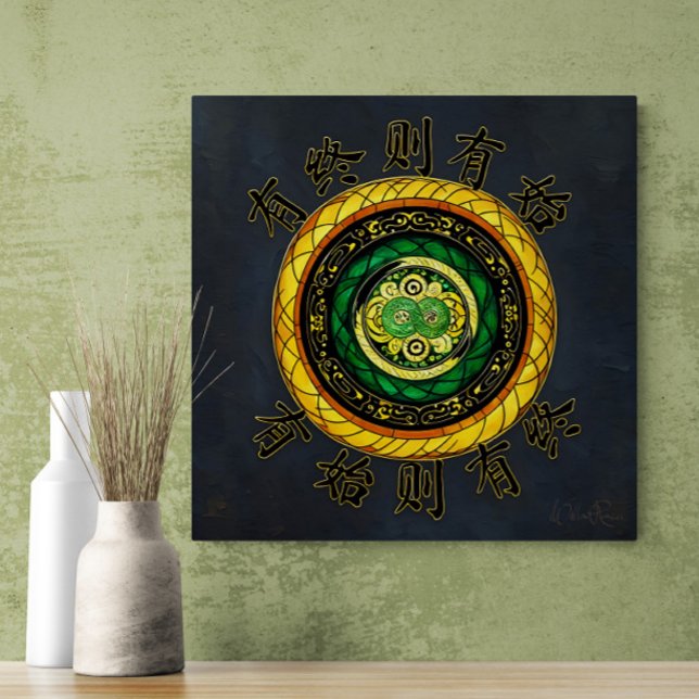 Toile Renouvellement : {20} Là où il y a fin, il y a déb (Créateur téléchargé)