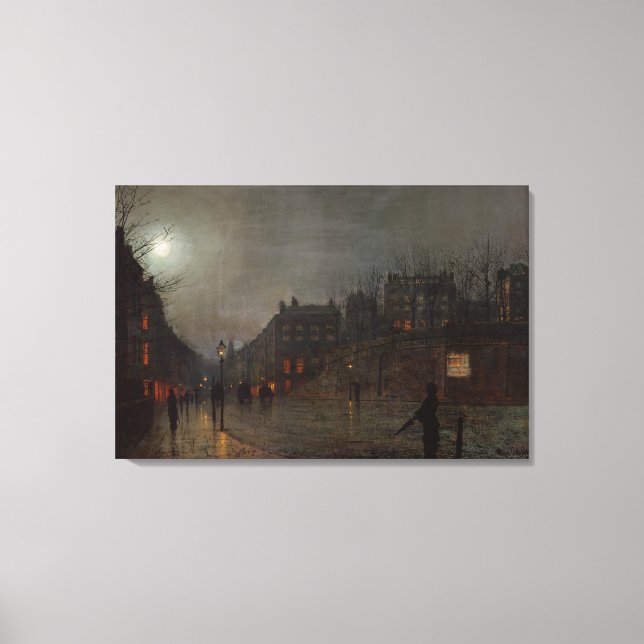 Toile Rentrer à Dusk, 1882 (Recto)