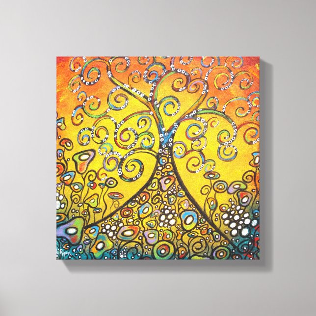 Toile Répandre L'Espoir Enveloppé Cavnas (Recto)