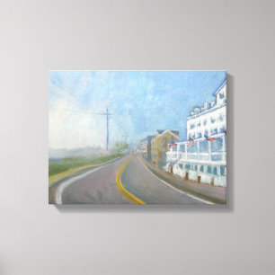 Toile Reproduction de peinture à l'huile d'Île de Bloc