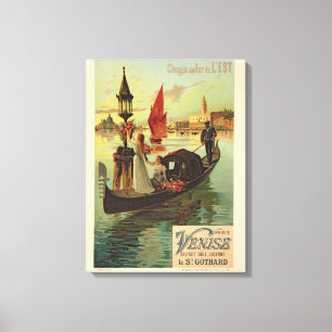 Toile Reproduction d'une publicité par affichage le R