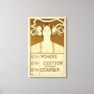 Toile Reproduction d'une publicité par affichage les