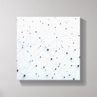 Réseau Abstrait Moderne en Grille - Connexion Neur