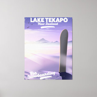 Toile réserver un voyage aujourd'hui lac Tekapo Nouvelle