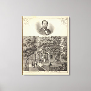 Toile Résidence de Dr. TG Chattle, longue branche