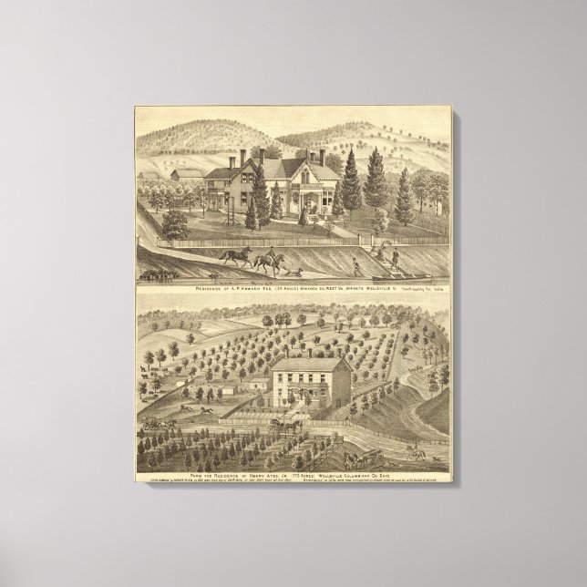 Toile Résidence de l'AP Howard Hancock (Recto)