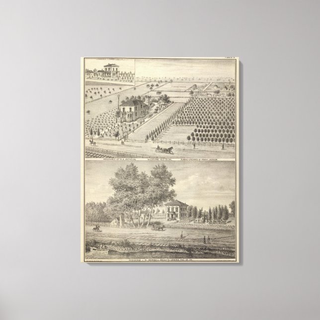 Toile Résidences Woodland, Knights Landing (Recto)