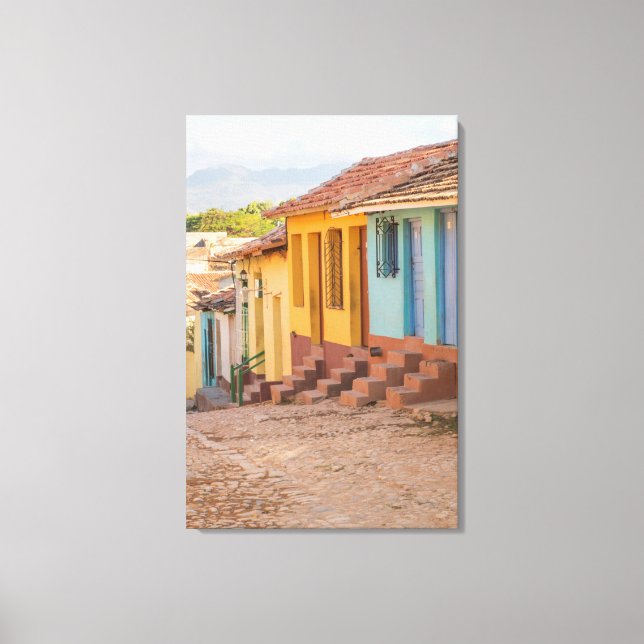 Toile Residential houses, Trinidad, Cuba (Recto)
