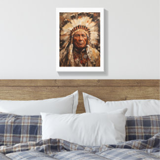 Toile Respectez l'esprit de Native Pride