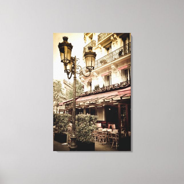 Toile Restaurant de rue, Paris, France (Recto)