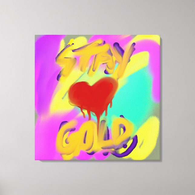 TOILE RESTE EN OR (Recto)