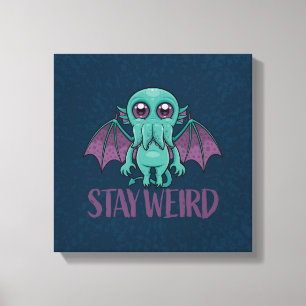 Toile Reste un monstre Cthulhu mignon