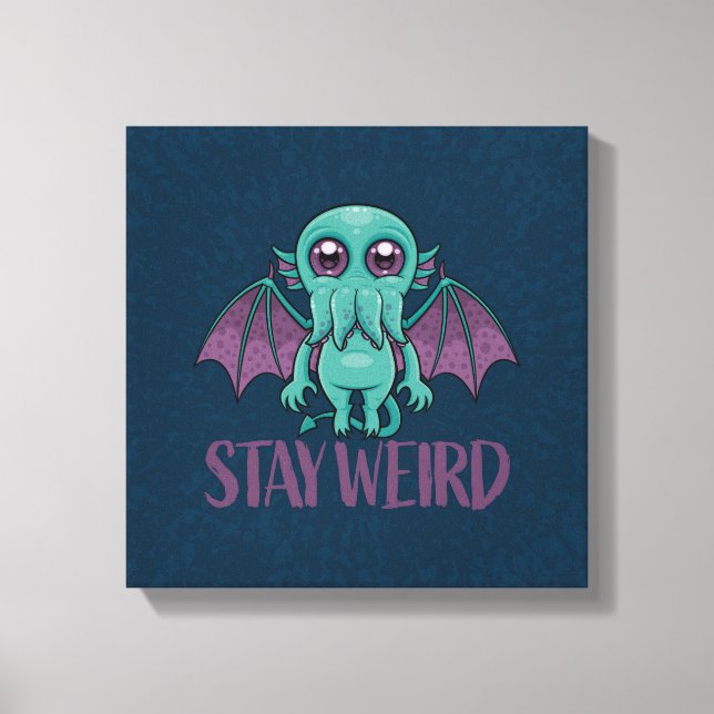 Toile Reste un monstre Cthulhu mignon (Recto)