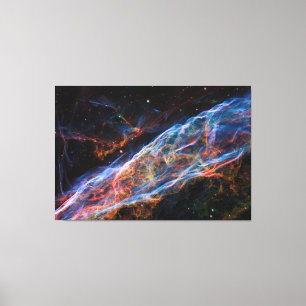 Toile Restes de supernova de la nébuleuse du Voile Téles