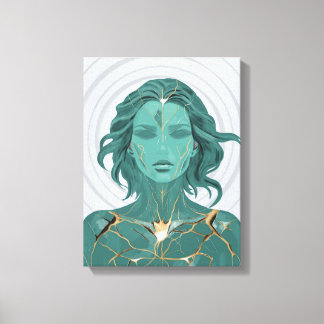 Toile Restored II A – Healing and Balance Art