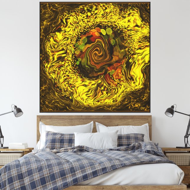 Toile Résumé de miel  (Insitu(Chambre))
