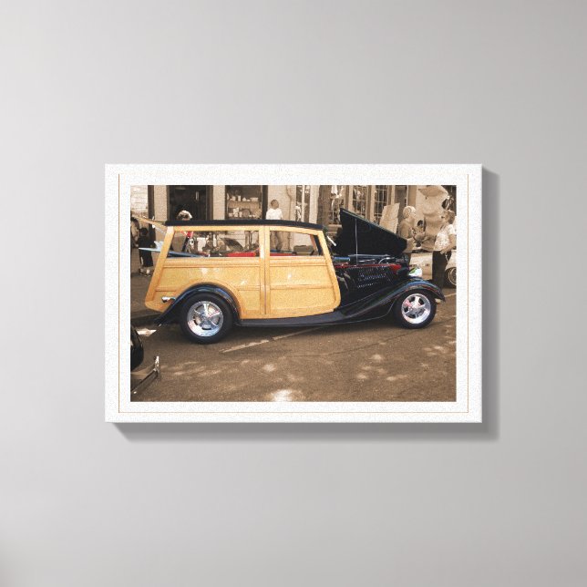 Toile Retour à la plage(avec/frontière) (Recto)