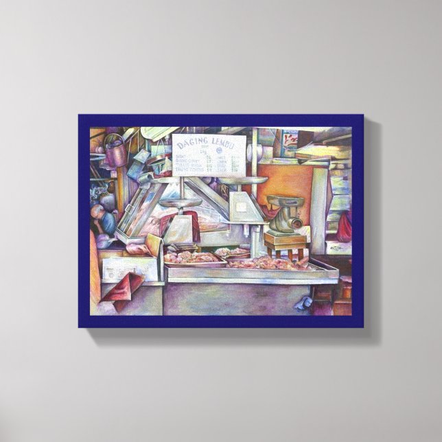 Toile Retour Dans Dix Minutes Oublié Femme Anniversaire  (Recto)