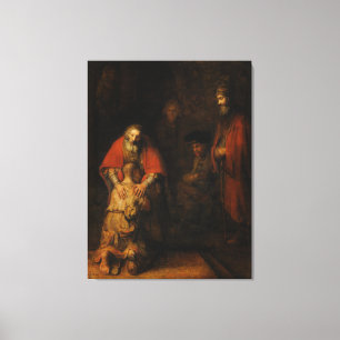 Toile Retour du fils prodigue par Rembrandt van Rijn