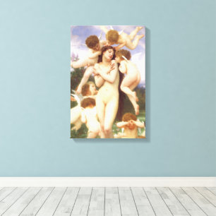 Toile Retour du Printemps (Le Printemps) par Bouguereau