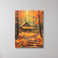 Retraite Cabine d'automne confortable Art