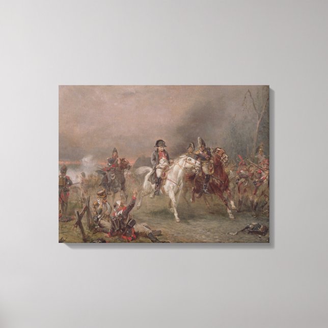 Toile Retraite Napoléon (huile sur toile) (Recto)
