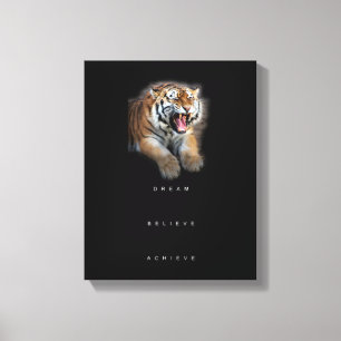 Toile Rêve de soumission motivationnelle Croire Atteindr