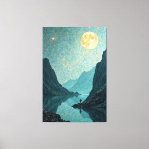 Toile Rêve Lune