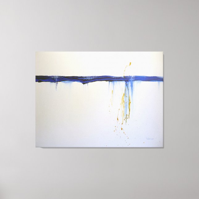 Toile RÉVEILLER DANS LE TEMPS, Art Therapy Giclee (Recto)